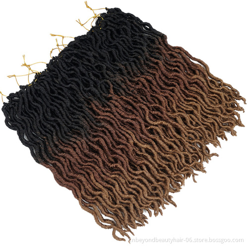 synthetic wavy Gypsy locs Hair nu Soft faux locs crochet jumbo crotchet hair Gypsy locs